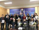 Награждение руководителя проекта “Аудиопутешествие в мир сказок” Чшиевой Т.Л.