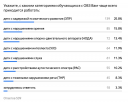 Входной мониторинг. Результаты